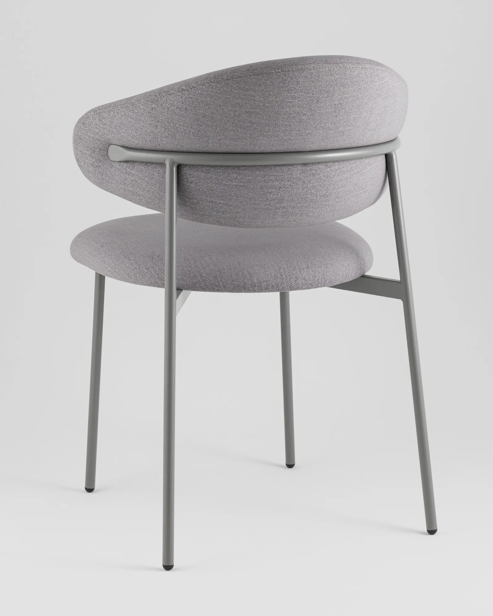 Стул Stool Group Evan / LV-125-E86-7005 (велюр серый/серый) — фото 5