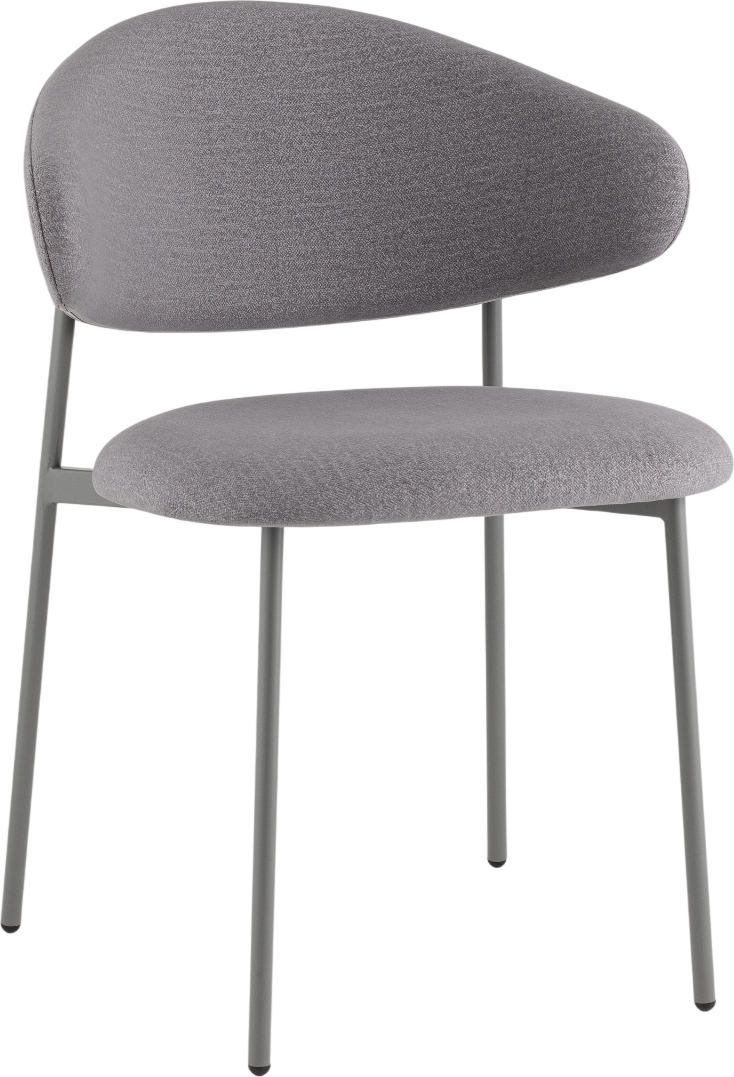 Стул Stool Group Evan / LV-125-E86-7005 (велюр серый/серый)