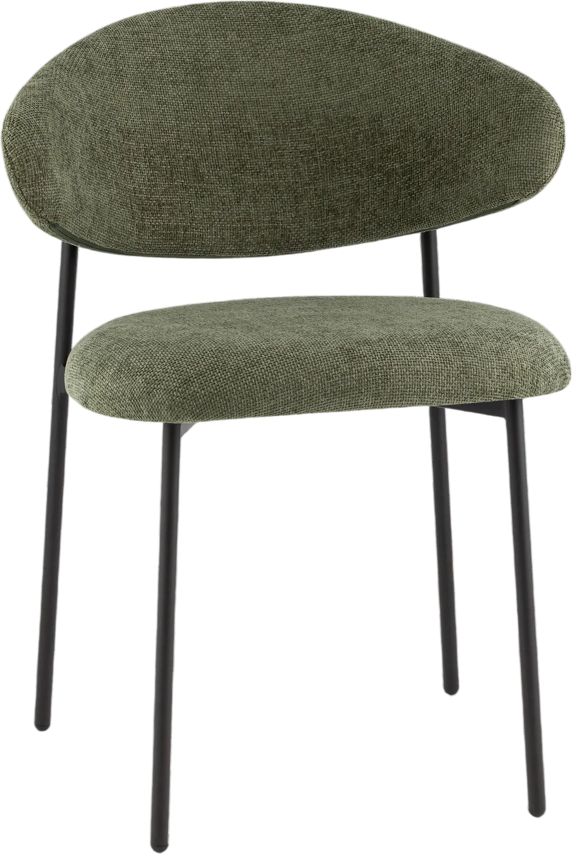 Стул Stool Group Evan / LV-125-Pa227-01 (шенилл зеленый)