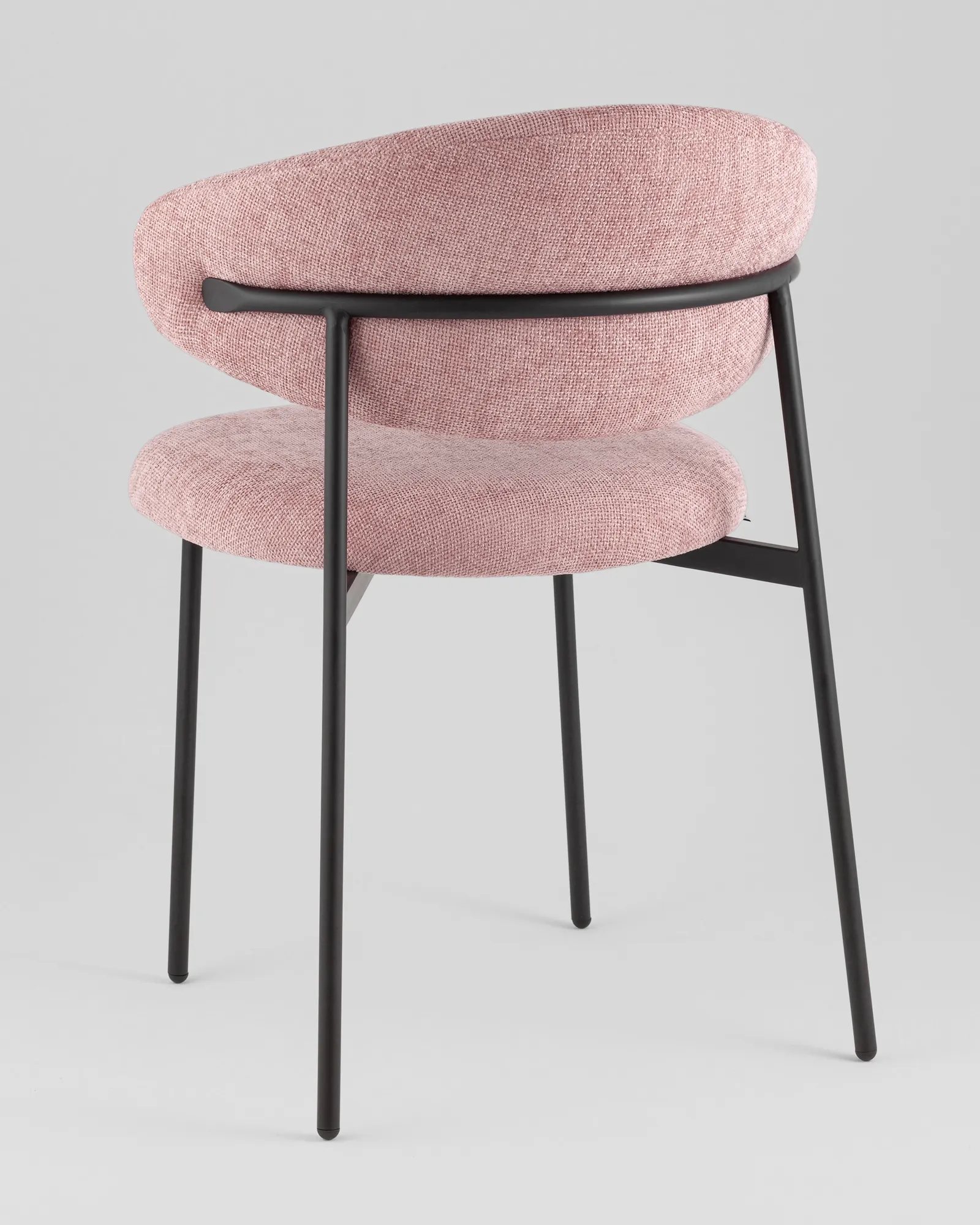 Стул Stool Group Evan / LV-125-Pa225-01 (шенилл пыльно-розовый) — фото 5