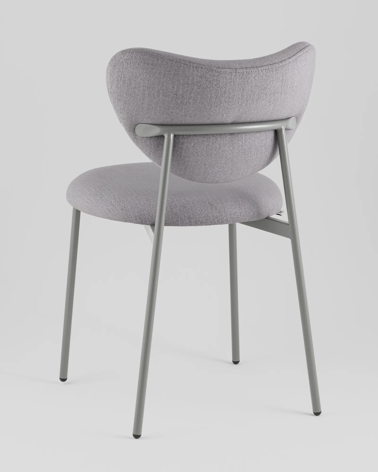 Стул Stool Group Rina / LV-124-E86-7005 (велюр серый/каркас серый) — фото 5