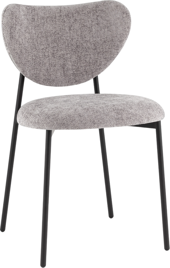 Стул Stool Group Rina / LV-124-N8-01 (шенилл серый)