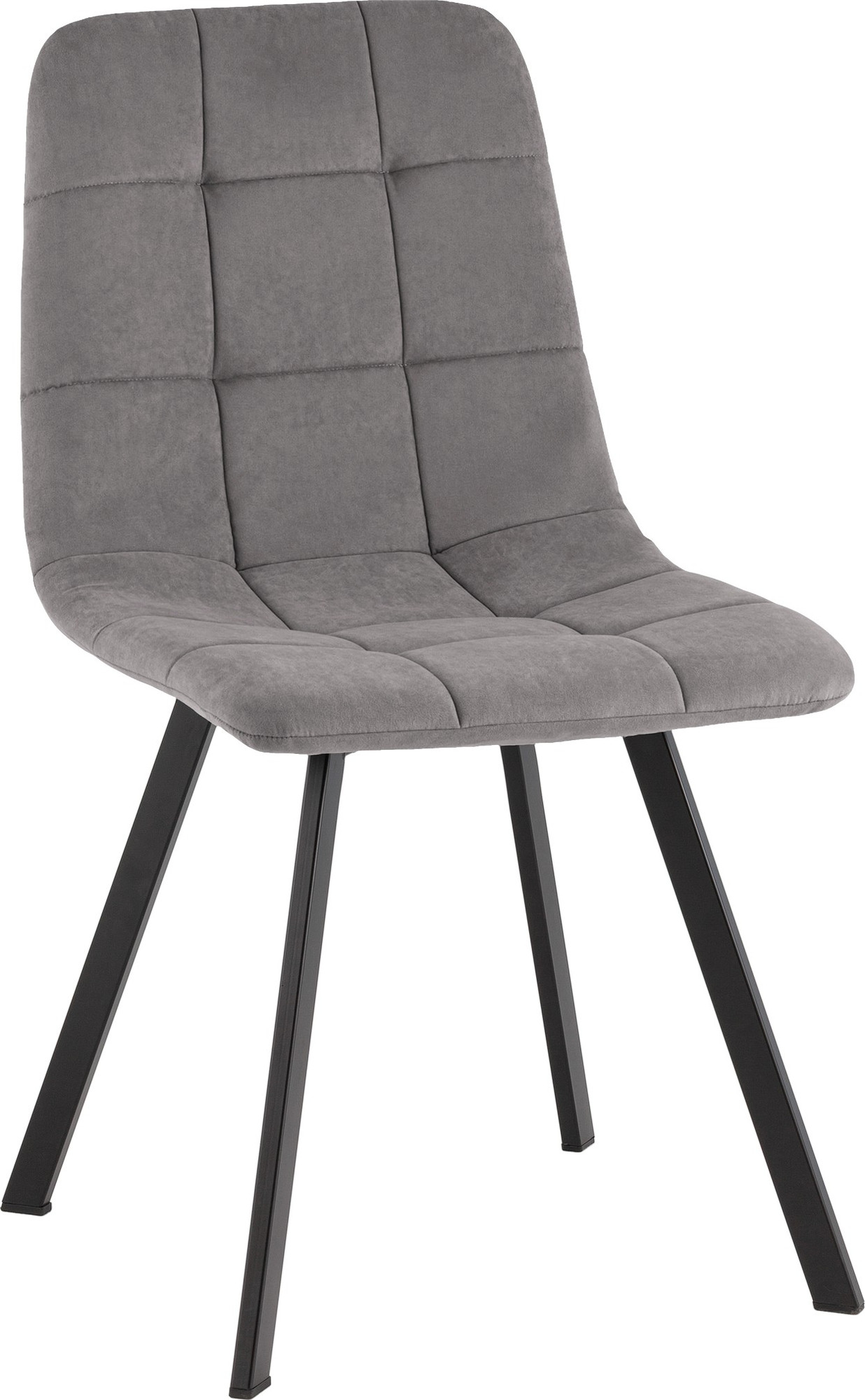 Стул Stool Group Одди Original Square / SG002-F2S-L010 (велюр серый)