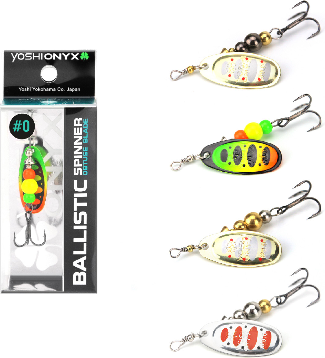 Блесна Yoshi Onyx Ballistic Obtuse Blade Spinner 0 03 / 158375 — фото 3