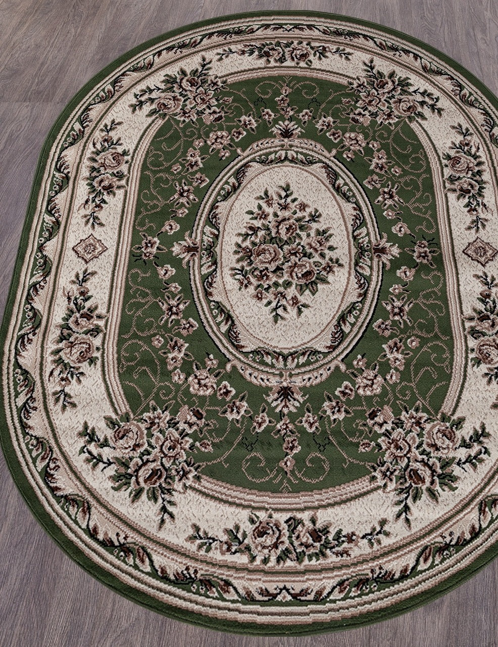 Ковер Merinos Gavana 5444-OVAL-GREE (2x4) — фото 3