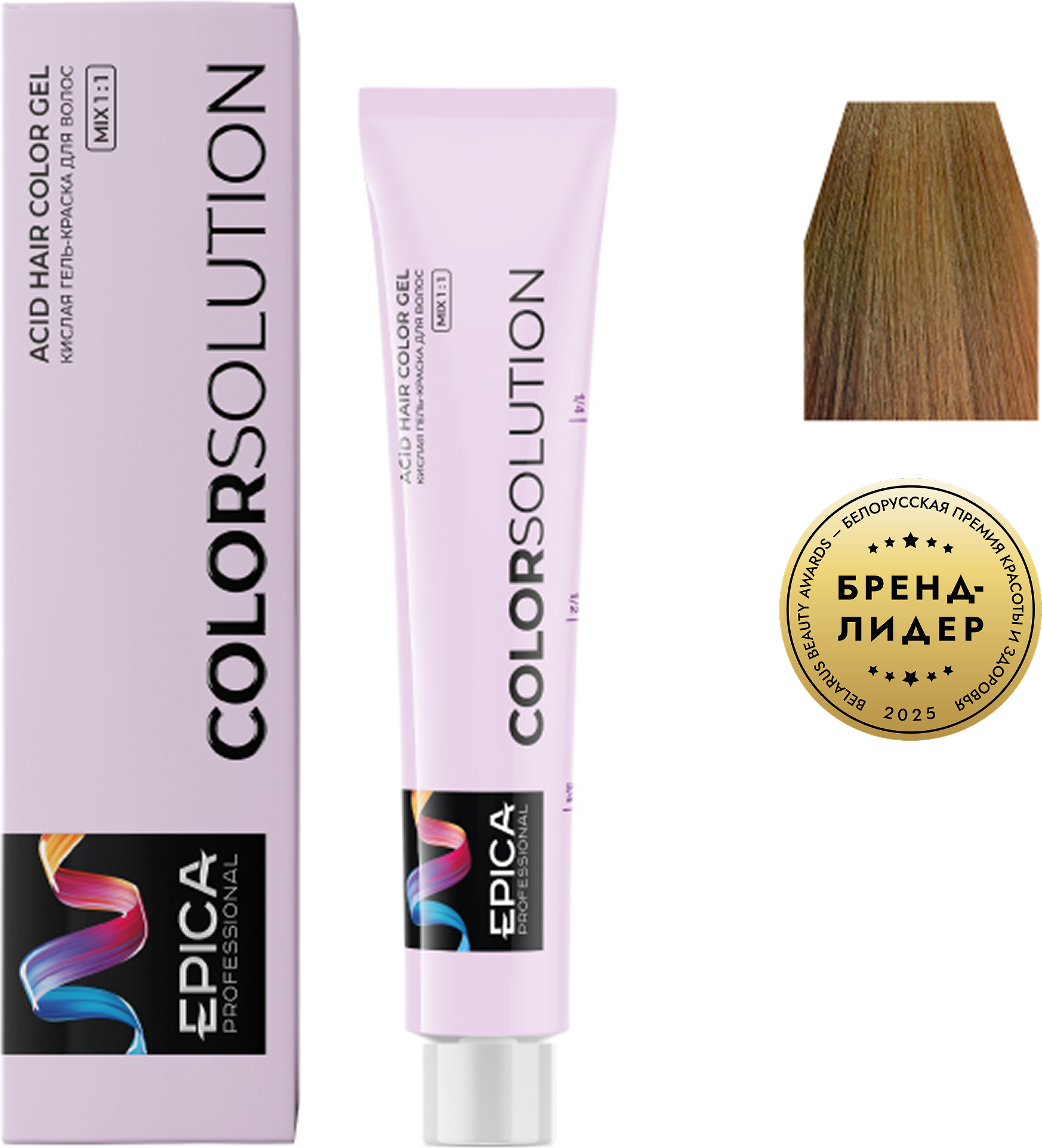 Гель-краска для волос Epica Professional Colorsolution 8.3 (100мл, светло-русый золотистый)