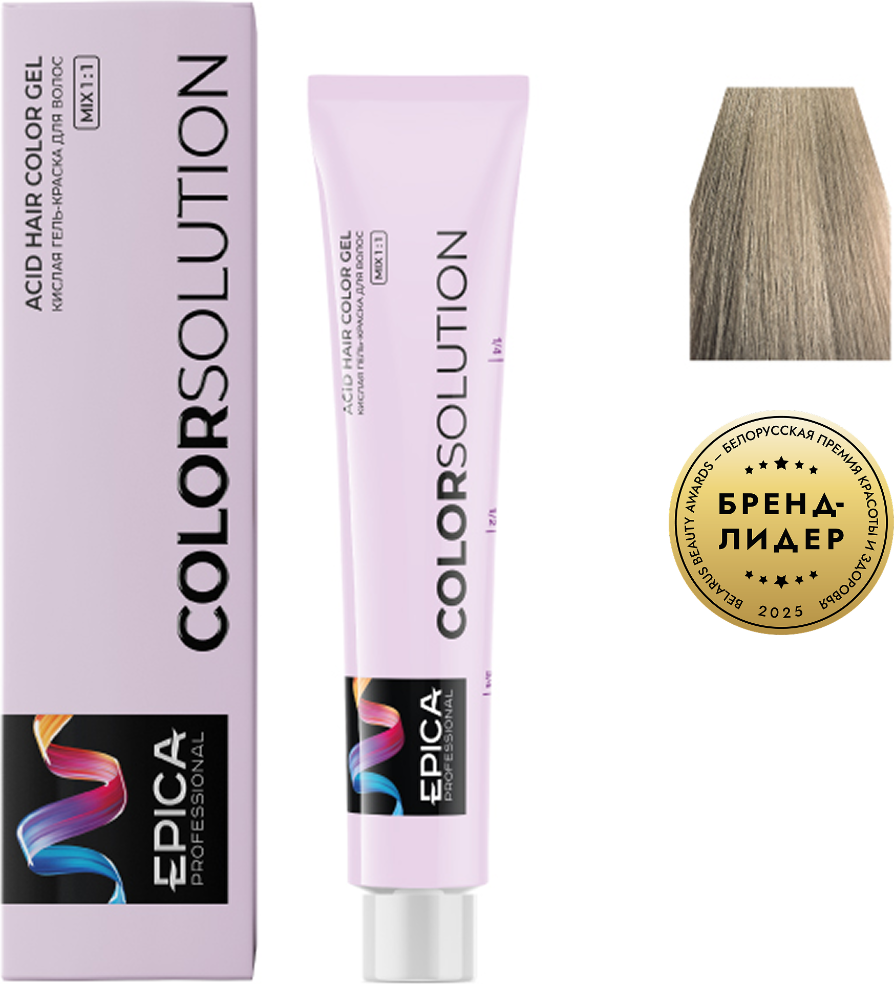 Гель-краска для волос Epica Professional Colorsolution 9N (100мл, блондин натурально-холодный)