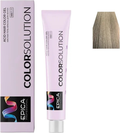 Гель-краска для волос Epica Professional Colorsolution 9N (100мл, блондин натурально-холодный) — фото 2