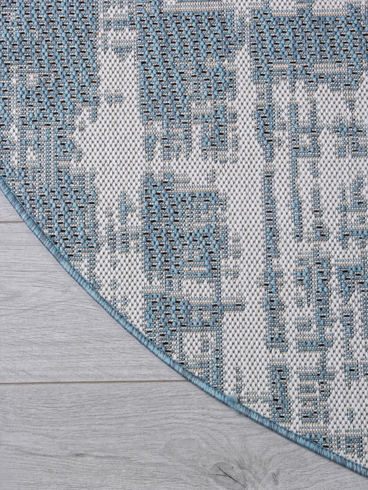 Циновка Merinos Kair S131-OVAL-BLUE (1.2x1.7) — фото 6