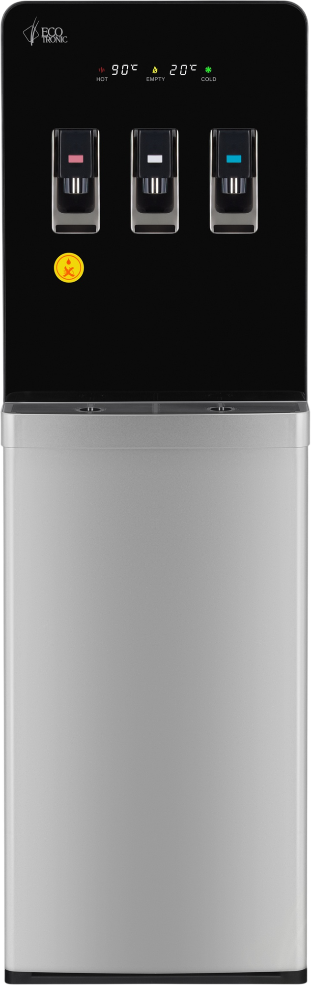 Кулер Ecotronic K44-LXEM (черный/серебристый)