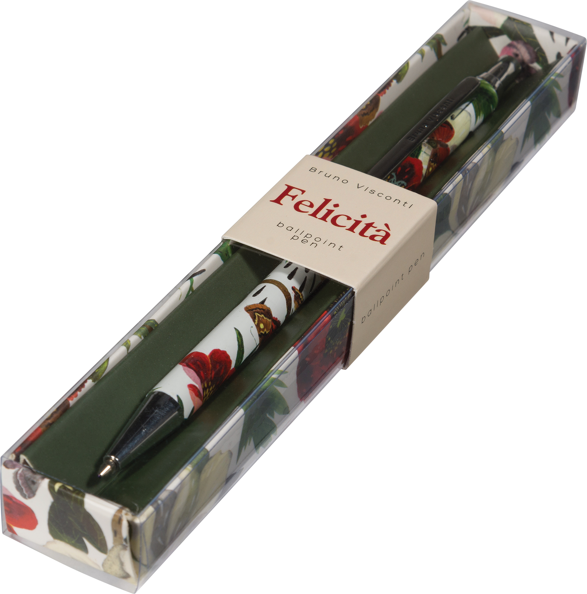 Ручка шариковая Bruno Visconti Felicita. Flora. Ирисы / 20-0263/31 (синий)