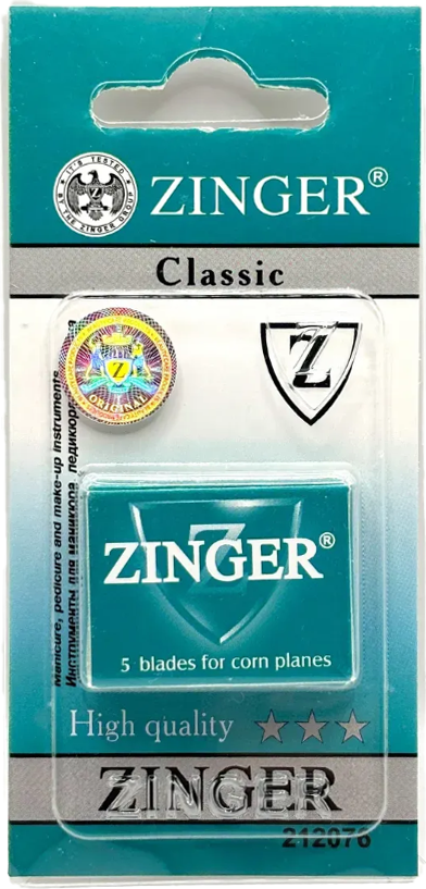 Набор лезвий для педикюра Zinger zo-Blades-5 (5шт)