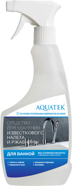 Средство для удаления известковых отложений Aquatek И ржавчины AQ9001 (500мл)