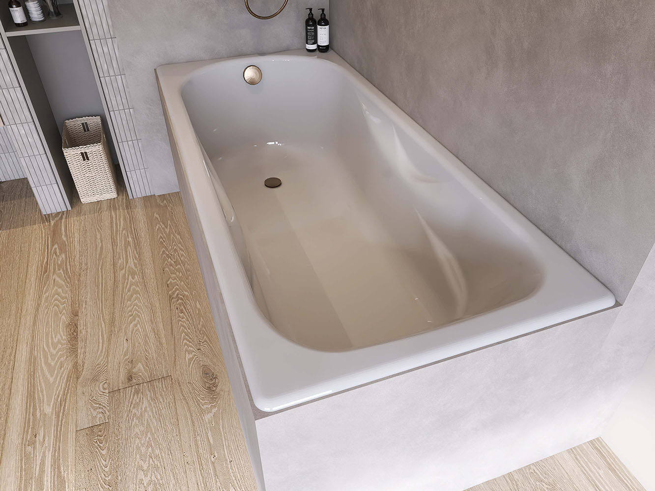 Ванна чугунная Wotte Comfort 180х80х46.2 / БП-э00д1477 — фото 6