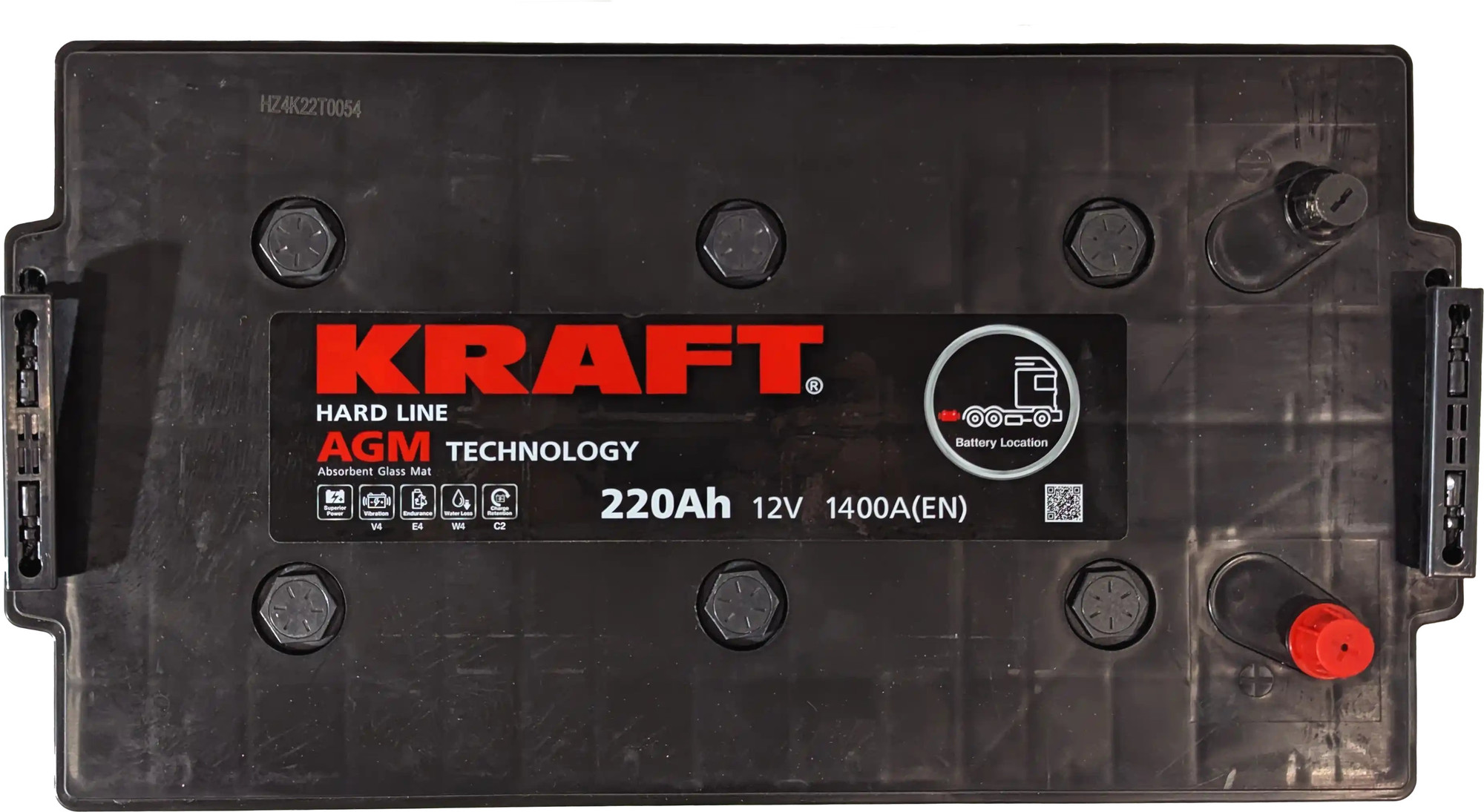 Автомобильный аккумулятор ALFA battery AGM (3) Евро 1400A / LPM12-210HD (220 А/ч) — фото 4