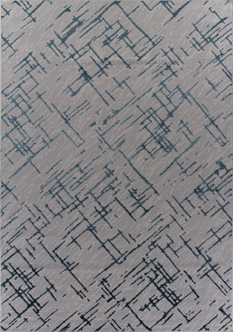Ковер Merinos Liman F164-STAN-GRAY-D.BLUE (2x4)