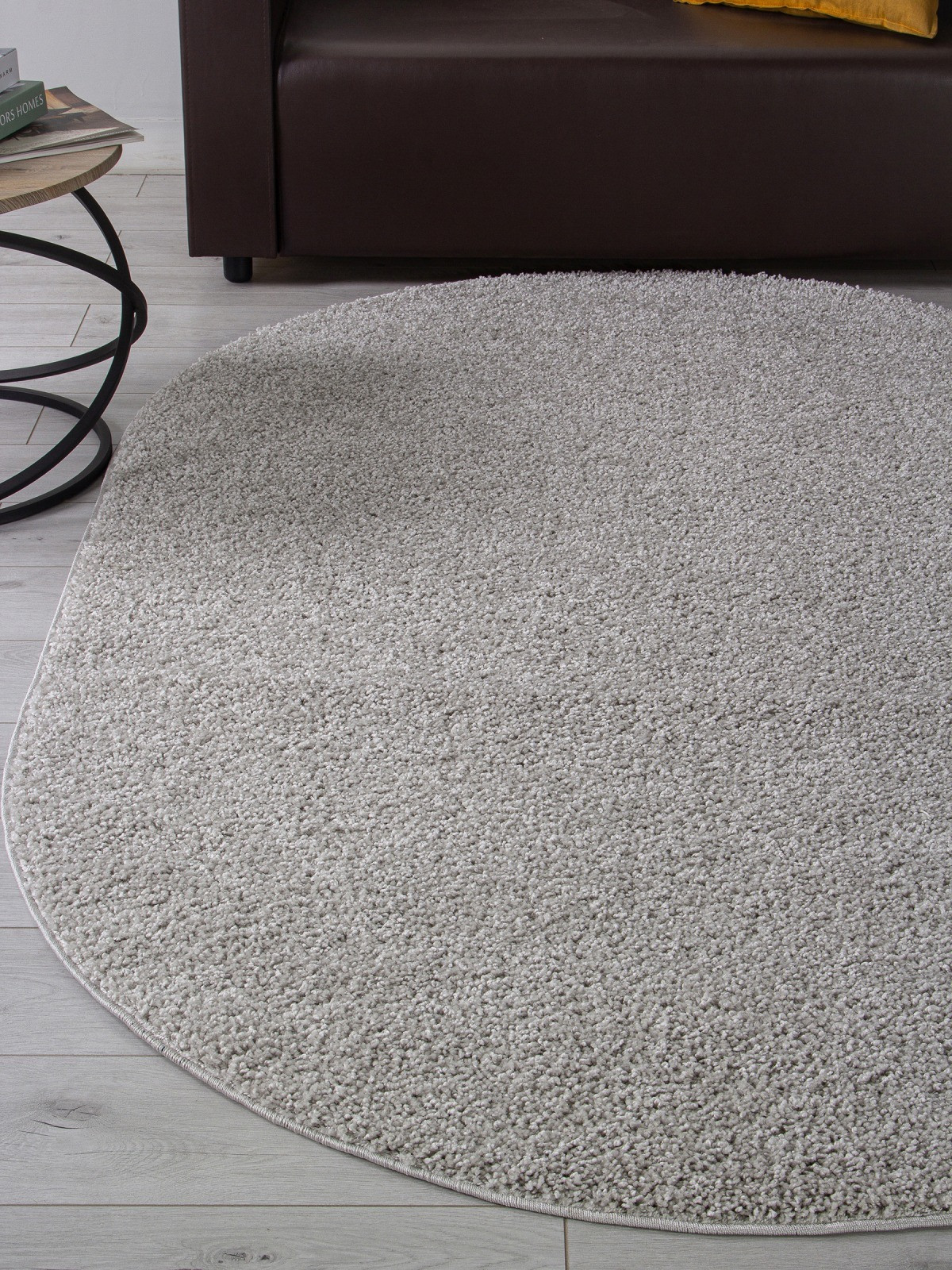 Ковер Merinos Makao S600-OVAL-LIGHT-GRAY (1.5x3) — фото 6