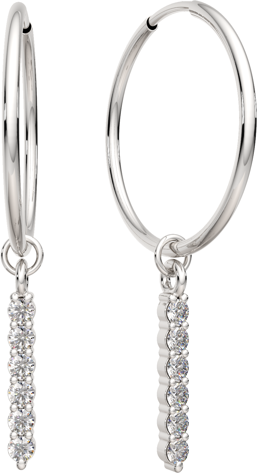 Серьги из серебра ZORKA 0391003.ZZ (с фианитами)