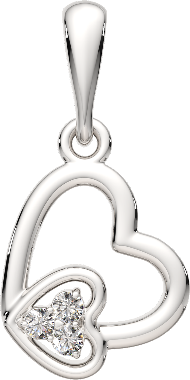 Подвеска из серебра ZORKA 0440300.ZZ (с фианитами)