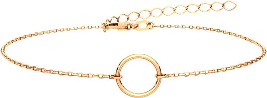 Браслет из розового золота ZORKA 6121760Г.030.14K.R (16см)