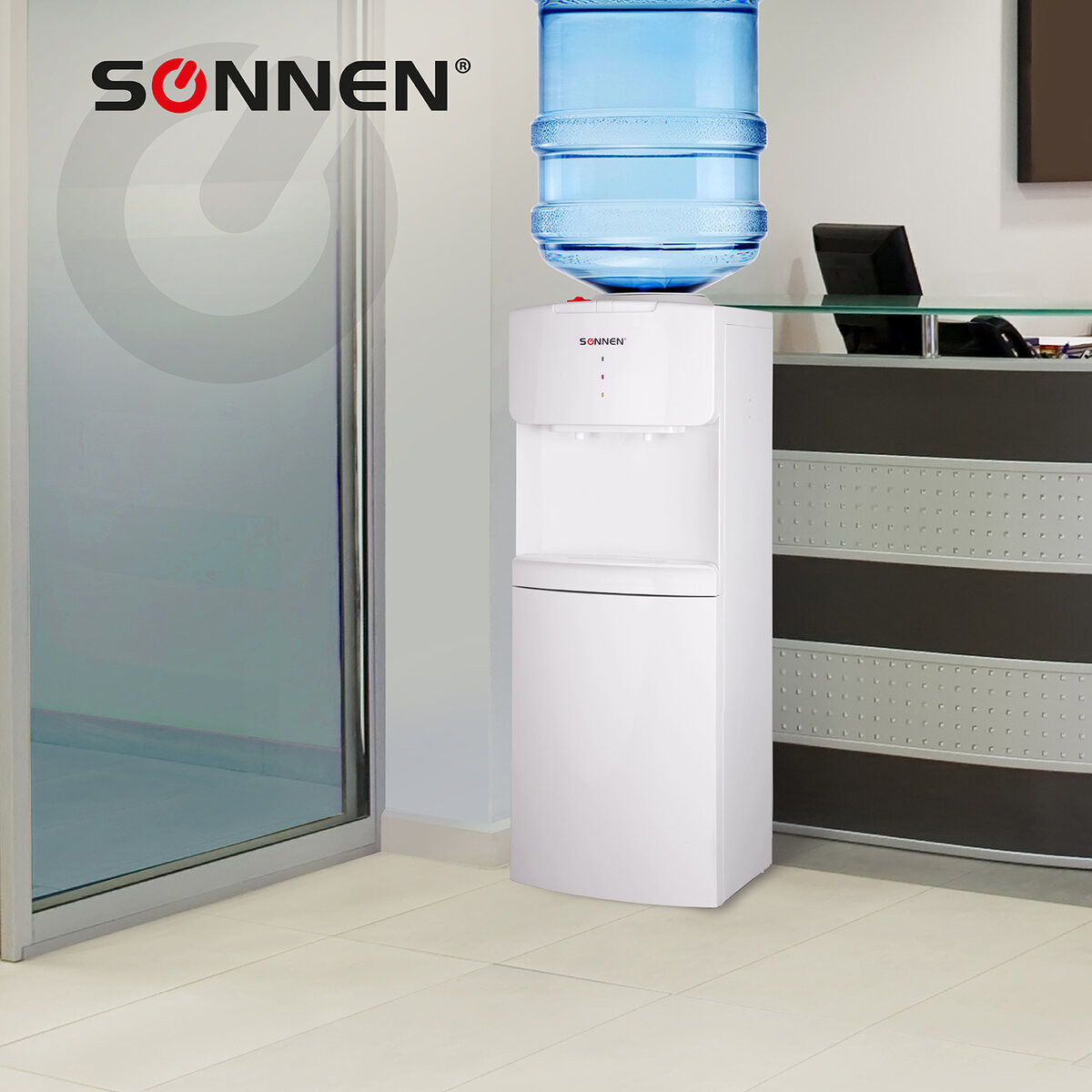 Раздатчик воды Sonnen FS-02N / 454995 (белый) — фото 5