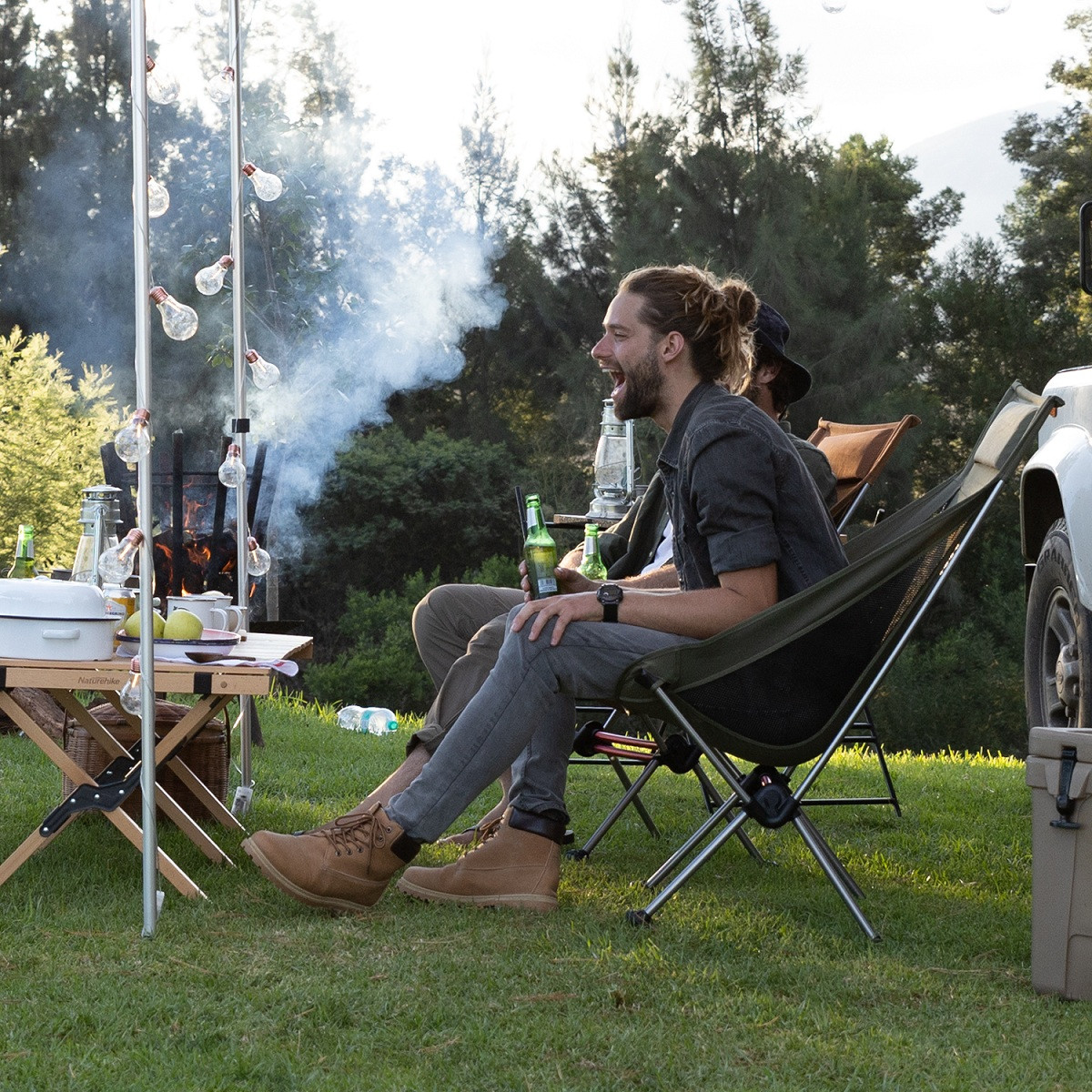 Стул складной Naturehike Stellaluna L02 CNK2350JJ018 / 6976507669429 (оранжевый) — фото 5