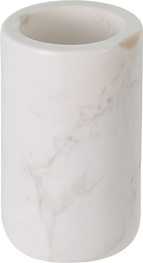 Стакан для зубной щетки и пасты Gipfel Marble Bianco 43435