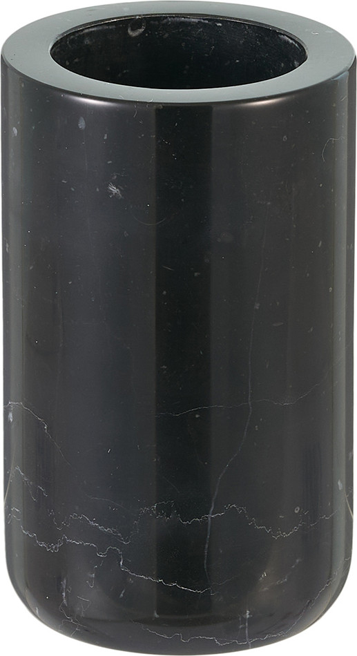 Стакан для зубной щетки и пасты Gipfel Marble Nero 43430