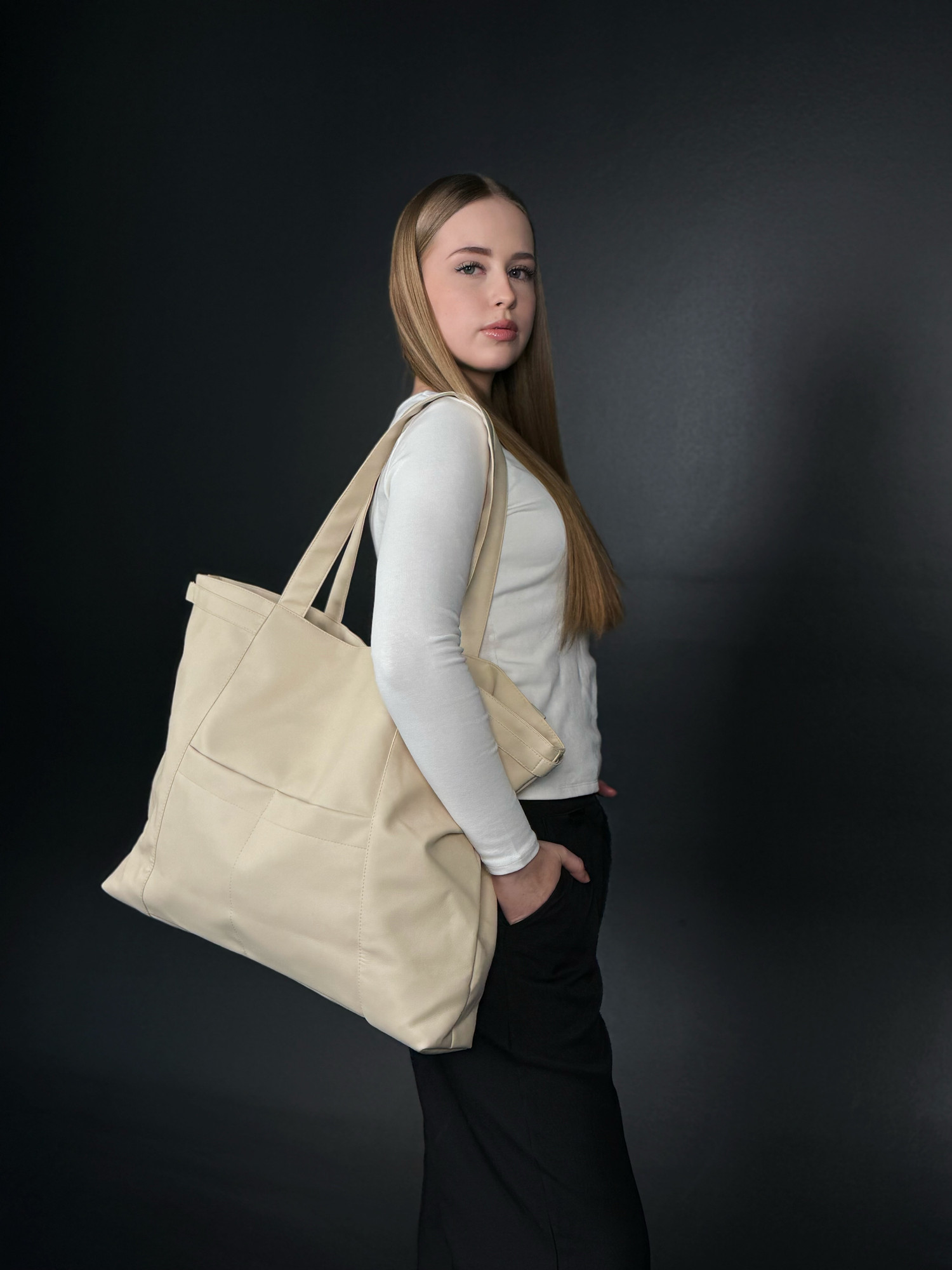 Сумка MT.Style Bella 2 (бежевый) — фото 2