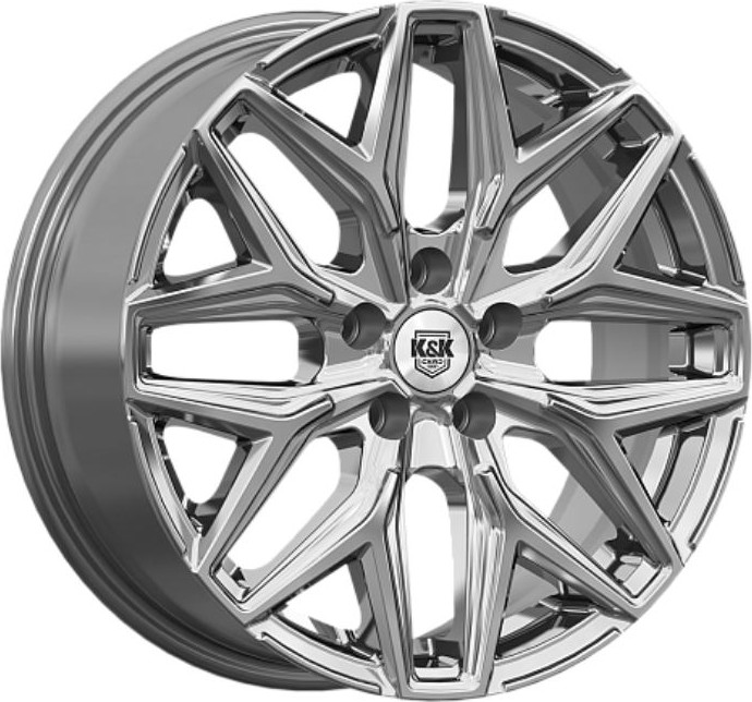Литой диск K&K Ариус 17x7" 5x108мм DIA 54.1мм ET 40мм Дарк платинум