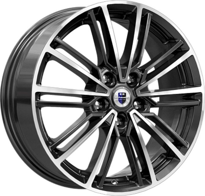 Литой диск K&K Эрфурт 17x7" 5x114.3мм DIA 67.1мм ET 45мм Алмаз черный
