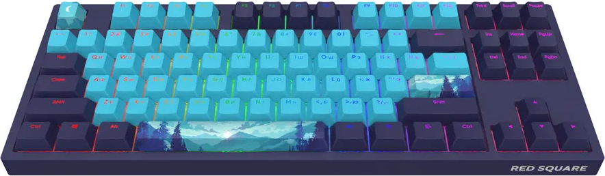 Клавиатура Red Square Keyrox TKL Classic Everfrost g3ms Amber RSQ-20041 (фиолетовый) — фото 2