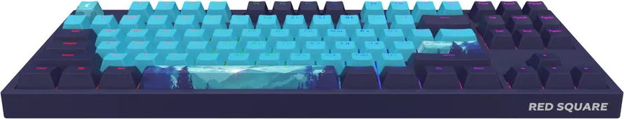 Клавиатура Red Square Keyrox TKL Classic Everfrost g3ms Amber RSQ-20041 (фиолетовый) — фото 6