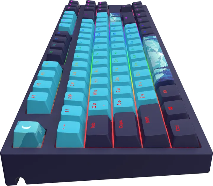 Клавиатура Red Square Keyrox TKL Classic Everfrost g3ms Amber RSQ-20041 (фиолетовый) — фото 3