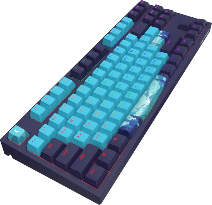Клавиатура Red Square Keyrox TKL Classic Everfrost g3ms Amber RSQ-20041 (фиолетовый) — фото 4