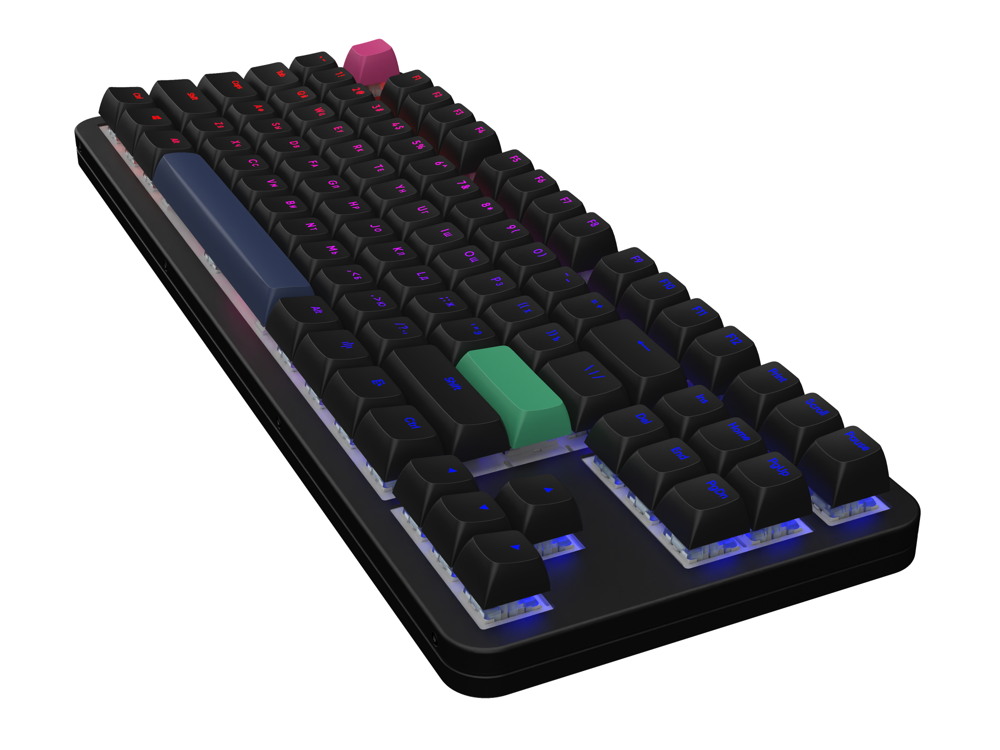 Клавиатура Red Square Alumix TKL Simple g3ms Amber RSQ-20049 (черный) — фото 5