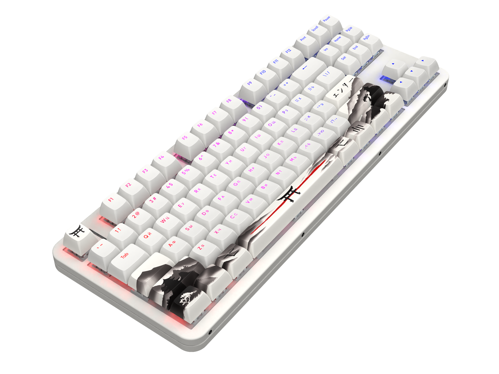 Клавиатура Red Square Alumix TKL Satory g3ms Jade RSQ-20055 (белый) — фото 3