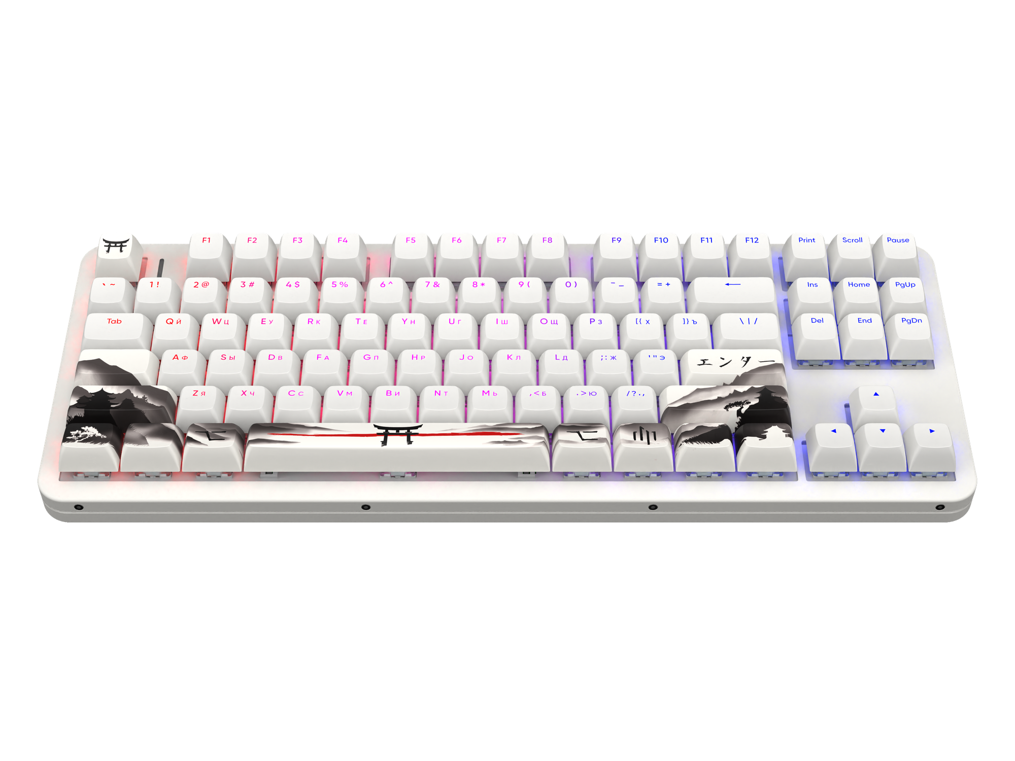 Клавиатура Red Square Alumix TKL Satory g3ms Jade RSQ-20055 (белый) — фото 4