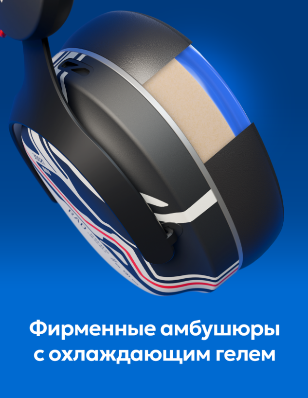 Наушники-гарнитура Red Square RS321 ROX / RSQ-30021 (черный) — фото 4