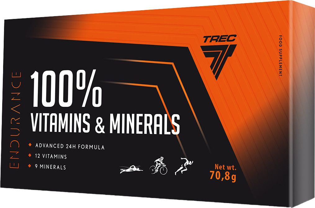 Витаминно-минеральный комплекс Trec Nutrition 100% Vitamins&Minerals (120 капсул)