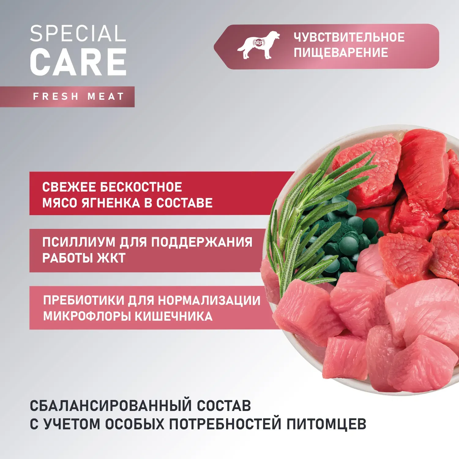 Сухой корм для собак Award Special Care Sensitive Digestion мясо ягненка (12кг) — фото 4