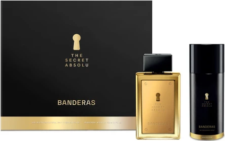 Парфюмерный набор Banderas The Secret Absolu Парфюмерная вода+Дезодорант-спрей (100мл+150мл)