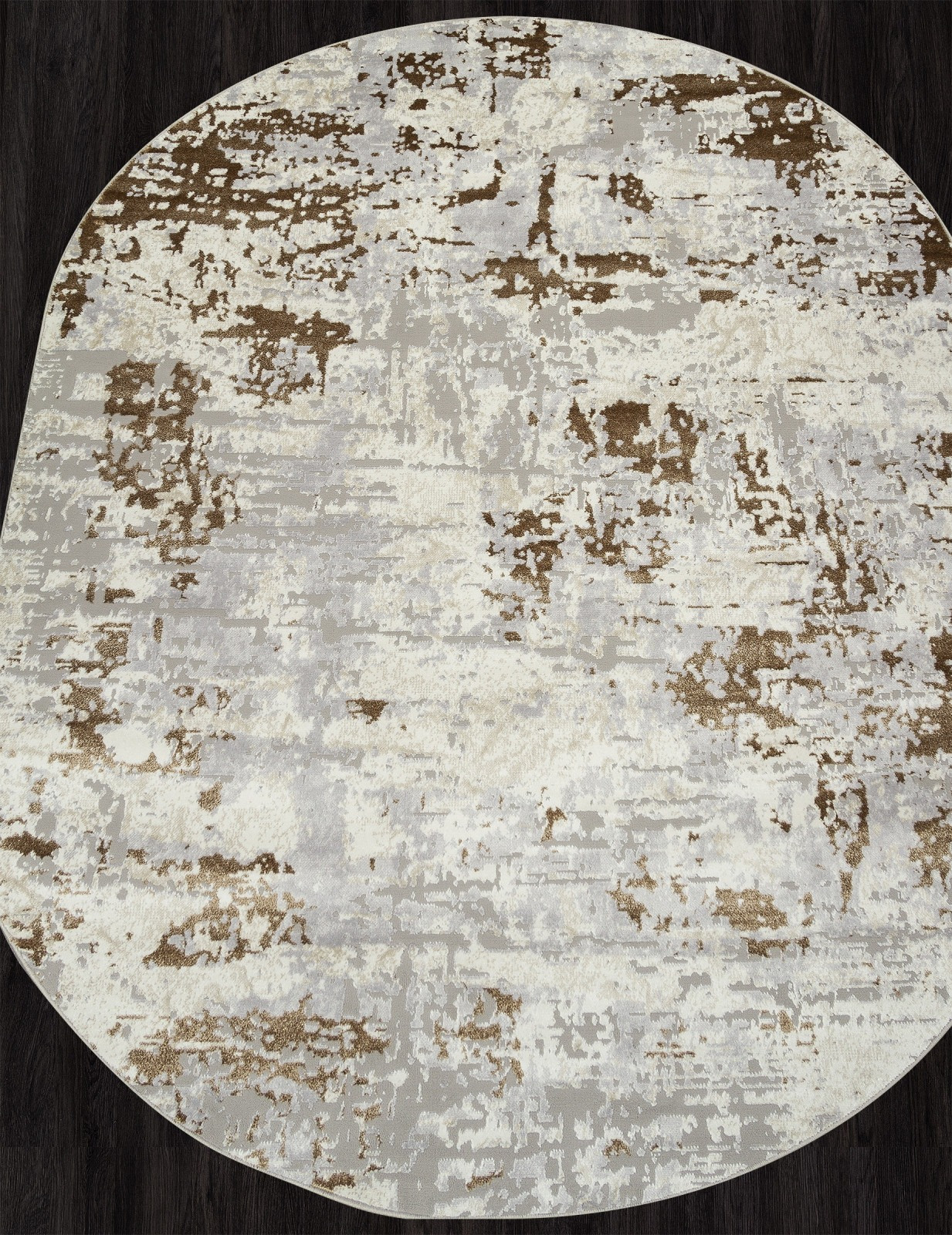 Ковер Merinos Palermo F284-OVAL-BEIGE-GREEN (2.4x3.4) — фото 4