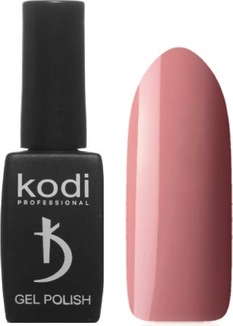 Гель-лак для ногтей Kodi 10 CN Кофейно-бежевый без перламутра и блесток (8мл, плотный)