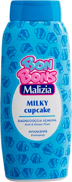 Пена для ванны детская Malizia Milky Cupcake (500мл)