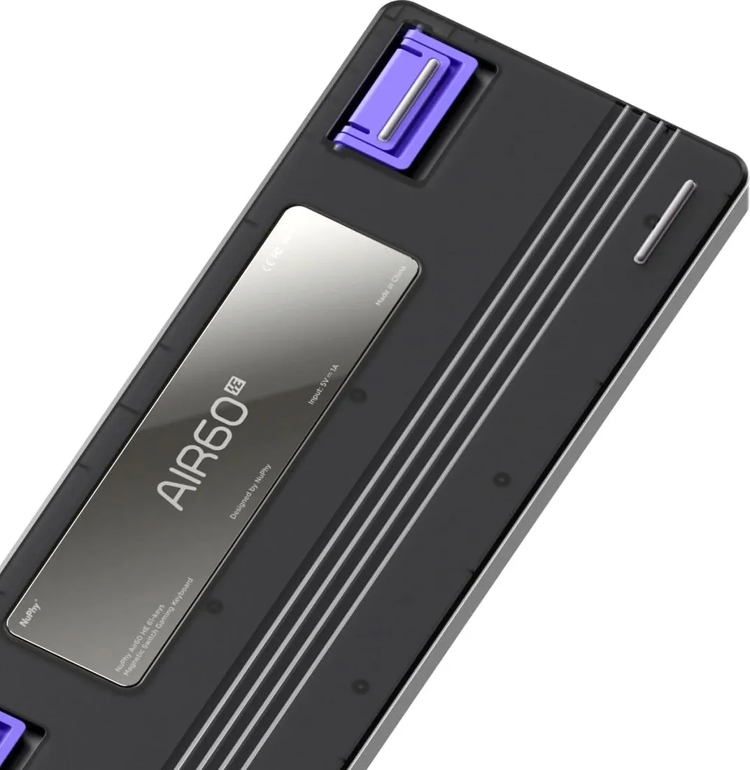 Клавиатура Nuphy Air60 HE Low-Profile Magnetic Jade Pro Switch / Air60HE-SS-JPRO — фото 4