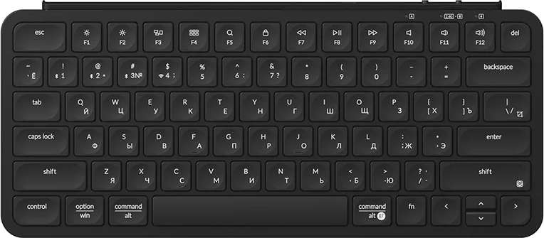 Клавиатура Keychron B1 Pro / B1P-K9-RU (глубокий черный)