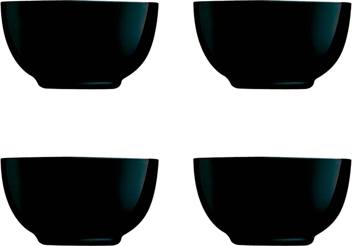 Набор салатников Luminarc Diwali Black P0863-ECOM (4шт)