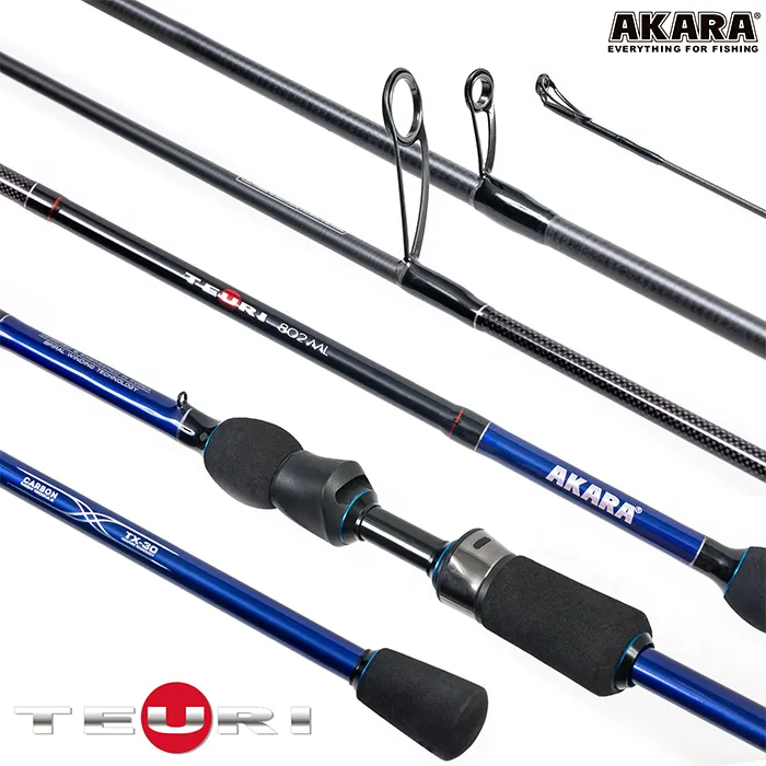 Удилище Akara Teuri MLS702 TX-30 5.5-17.5 / S702ML-210 (2.1м) — фото 3