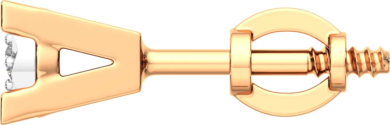 Серьги из комбинированного золота ZORKA 3D00532.14K.B (с бриллиантами) — фото 2